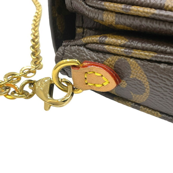 Louis Vuitton Micro Metis Shoulder Bag Monogram Leather Brown - Picture 15 of 16